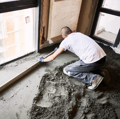 Residential Flowing Screed